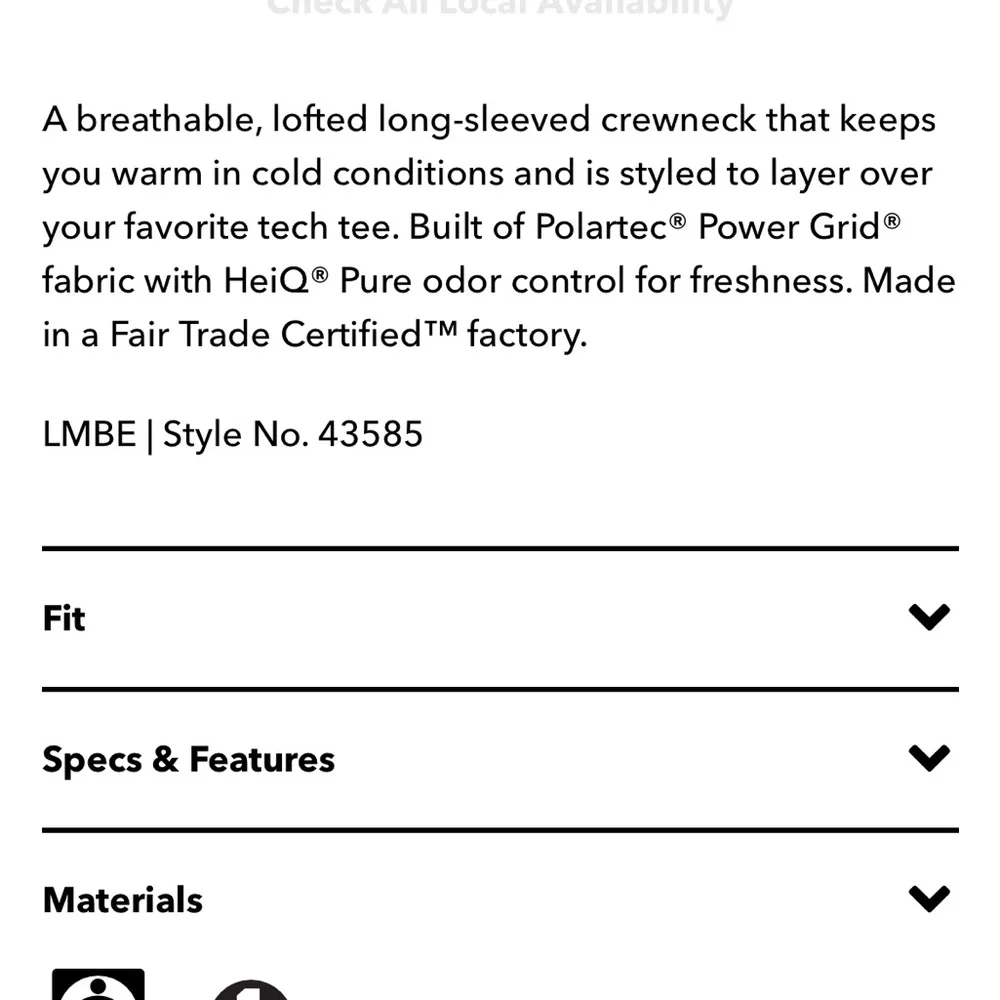 🆕 NWT Patagonia Capilene Thermal Crew long sleeved tee size XL - Picture 10 of 11